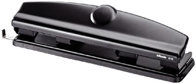 Esselte 4-gaats perforator 10 vel zwart