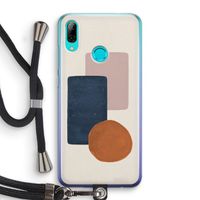 Geo #3: Huawei P Smart (2019) Transparant Hoesje met koord
