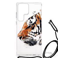 Back Cover Samsung Galaxy S23 Ultra Watercolor Tiger - thumbnail