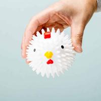 Piepbal voor hond met geur - Kip