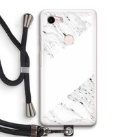 Biggest stripe: Pixel 3 Transparant Hoesje met koord
