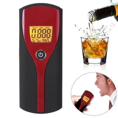 W637 digitale adem alcohol tester gemakkelijk gebruik blaastest alcohol meter Analyzer detector met LCD display