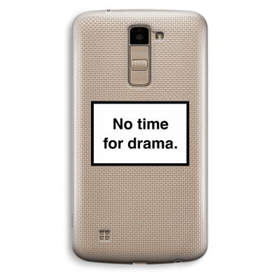 No drama: LG K10 (2016) Transparant Hoesje