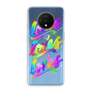 Loves: OnePlus 7T Transparant Hoesje