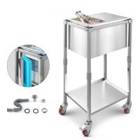 VEVOR 28L koelbox, koelkastwagen, koelcontainer, roestvrijstalen, oprolbare drankkoeler VEVOR 28L koelbox, koelkastwagen, koelcontainer, roestvrijstalen, oprolbare drankkoeler