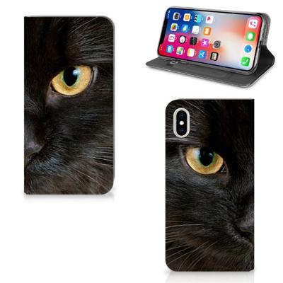 Apple iPhone Xs Max | Hoesje maken | Zwarte Kat