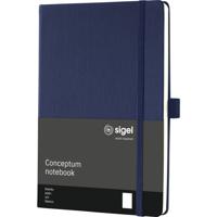 Sigel CO685 Notitieboek Conceptum Hardcover DIN A5 Blanco Donkerblauw Aantal paginas: 97
