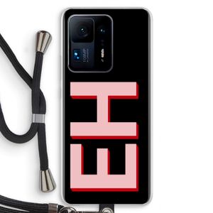 Monogram: Xiaomi Mi Mix 4 Transparant Hoesje met koord