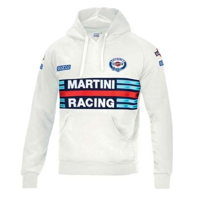 Hoodie Sparco Martini Racing S Wit