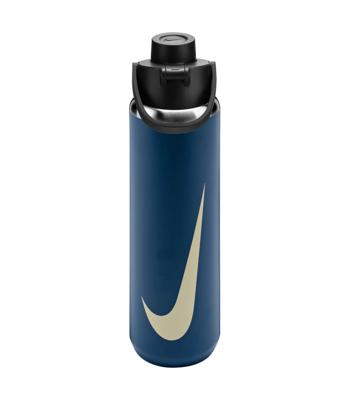 Flow Stainless Steel Recharge Chug 24oz Refresh Thermosfles Blue Force/Black/Light Khaki One Size