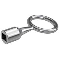 Basi 301V-6 Doornsleutel Zilver