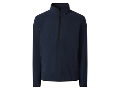 esmara Men Heren fleecetrui (Marineblauw, XL)