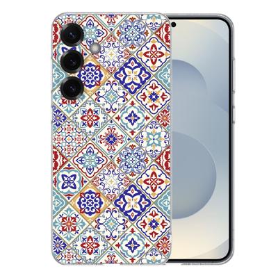 TPU Hoesje Samsung Galaxy S25 Plus - Tiles Color Backcover