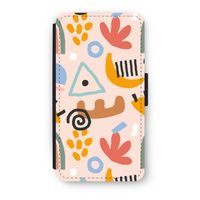 Abstract: iPhone XS Flip Hoesje