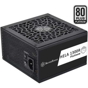 SilverStone HELA 1300R Platinum, 1300W voeding 9x PCIe, kabelmanagement