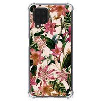 Samsung Galaxy A12 Case Flowers - thumbnail