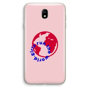 Run The World: Samsung Galaxy J7 (2017) Transparant Hoesje