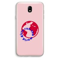 Run The World: Samsung Galaxy J7 (2017) Transparant Hoesje