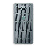 Moroccan stripes: Sony Xperia XZ2 Compact Transparant Hoesje
