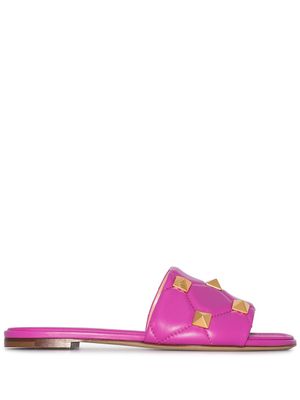 Valentino Garavani sandales Roman Stud - Rose