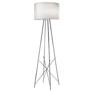FLOS Ray F1 Vloerlamp Grijs Glas