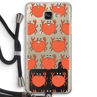 Krab: Samsung Galaxy A5 (2016) Transparant Hoesje met koord