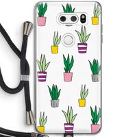 Sanseveria: LG V30 Transparant Hoesje met koord