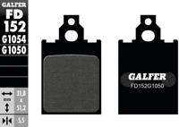 GALFER remblokken "fd152" brake pad fd152 g1050 organic