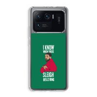Sleigh Bells Ring: Xiaomi Mi 11 Ultra Transparant Hoesje