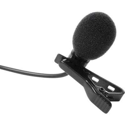 IK Multimedia MIC LAV Spraakmicrofoon Dasspeld Zendmethode:Kabelgebonden Incl. klem, Incl. windkap Kabelgebonden