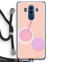 Donut: Huawei Mate 10 Pro Transparant Hoesje met koord
