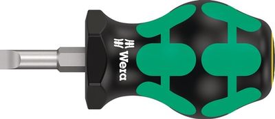 Wera Schroevendraaier | snedebreedte 5,5 mm | klinglengte 24,5 mm 2-componentengreep | ronde kling | 1 stuk - 05008842001 05008842001