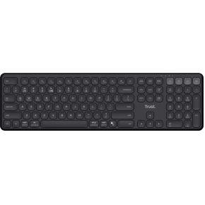 Trust Vaiya Zwart toetsenbord Azerty Belgisch