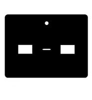 Byoux-kaartje type 115 - bxh 108x82 mm