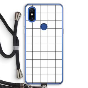 Rooster: Xiaomi Mi Mix 3 Transparant Hoesje met koord