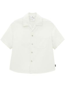 Courrèges chemise Skater Retro en serge - Blanc