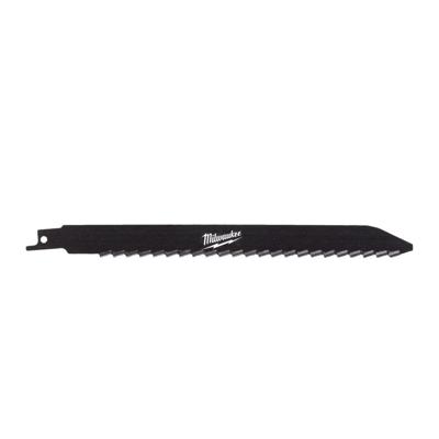 Milwaukee Reciprozaagblad Sawzall Carbide voor gasbeton, kalkzandsteen 235mm 3-Tpi - 4932498320