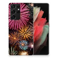 Samsung Galaxy S21 Ultra Silicone Back Cover Vuurwerk