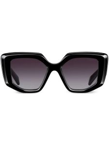 Prada Eyewear lunettes de soleil Symbole à monture oversize - Noir