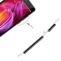 Aan/uit-knop en volume knop voor Xiaomi Redmi opmerking 4 (zwart)
