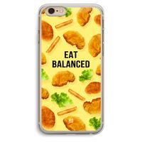Eat Balanced: iPhone 6 Plus / 6S Plus Transparant Hoesje