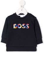 BOSS Kidswear sweat à logo imprimé - Bleu - thumbnail