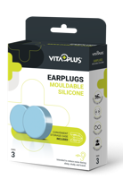 Vitaplus Earplugs Mouldable Silicone