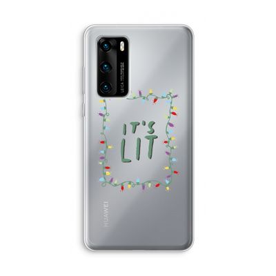 It's Lit: Huawei P40 Transparant Hoesje