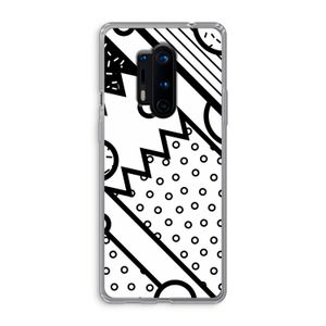 Pop Art #4: OnePlus 8 Pro Transparant Hoesje