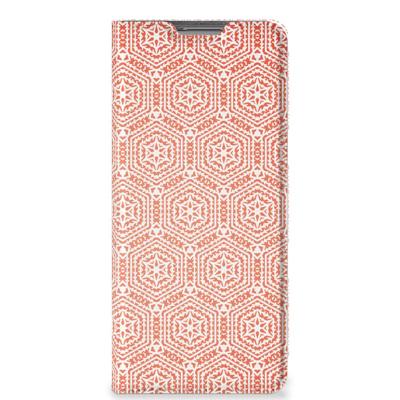 OPPO Find X5 | Hoesje met Magneet | Pattern Orange OPPO Find X5 | Hoesje met Magneet | Pattern Orange