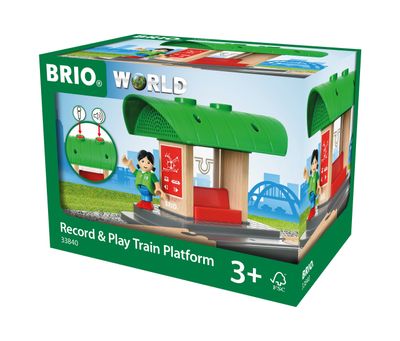 BRIO treinplatform opnemen en afspelen