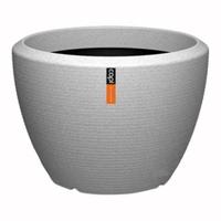 Capi Europe Arc Granite Bloempot Ø 48 cm - Ivoor