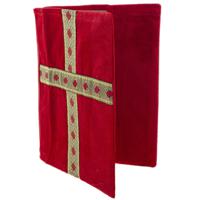 Boekomslag voor het grote boek van Sinterklaas - Rood - 20 x 27 cm