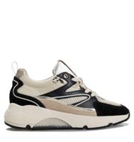 Cruyff - Madina sneakers zwart Leerlook Dames
